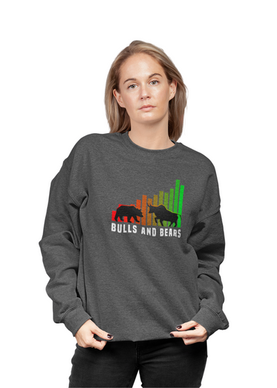 BULLS AND BEARS UNISEX SWEATSHIRT