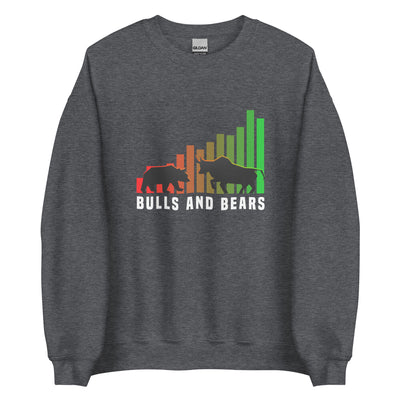 BULLS AND BEARS UNISEX SWEATSHIRT