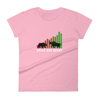 BULLS AND BEAR WOMEN'S SHORT SLEEVE T-SHIRT