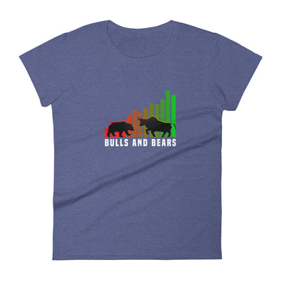 BULLS AND BEAR WOMEN'S SHORT SLEEVE T-SHIRT